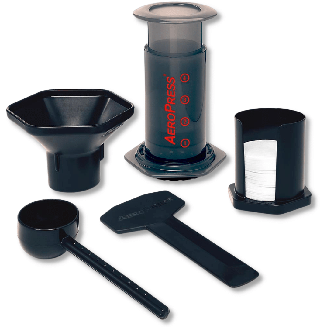 Aeropress Coffee Maker with Travel Bag – Vaneli's Handcrafted Coffee